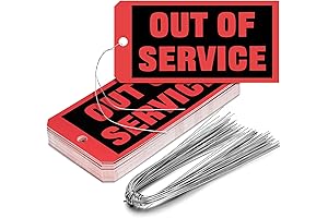 Out of Service Tags for Maintenance and Inspection