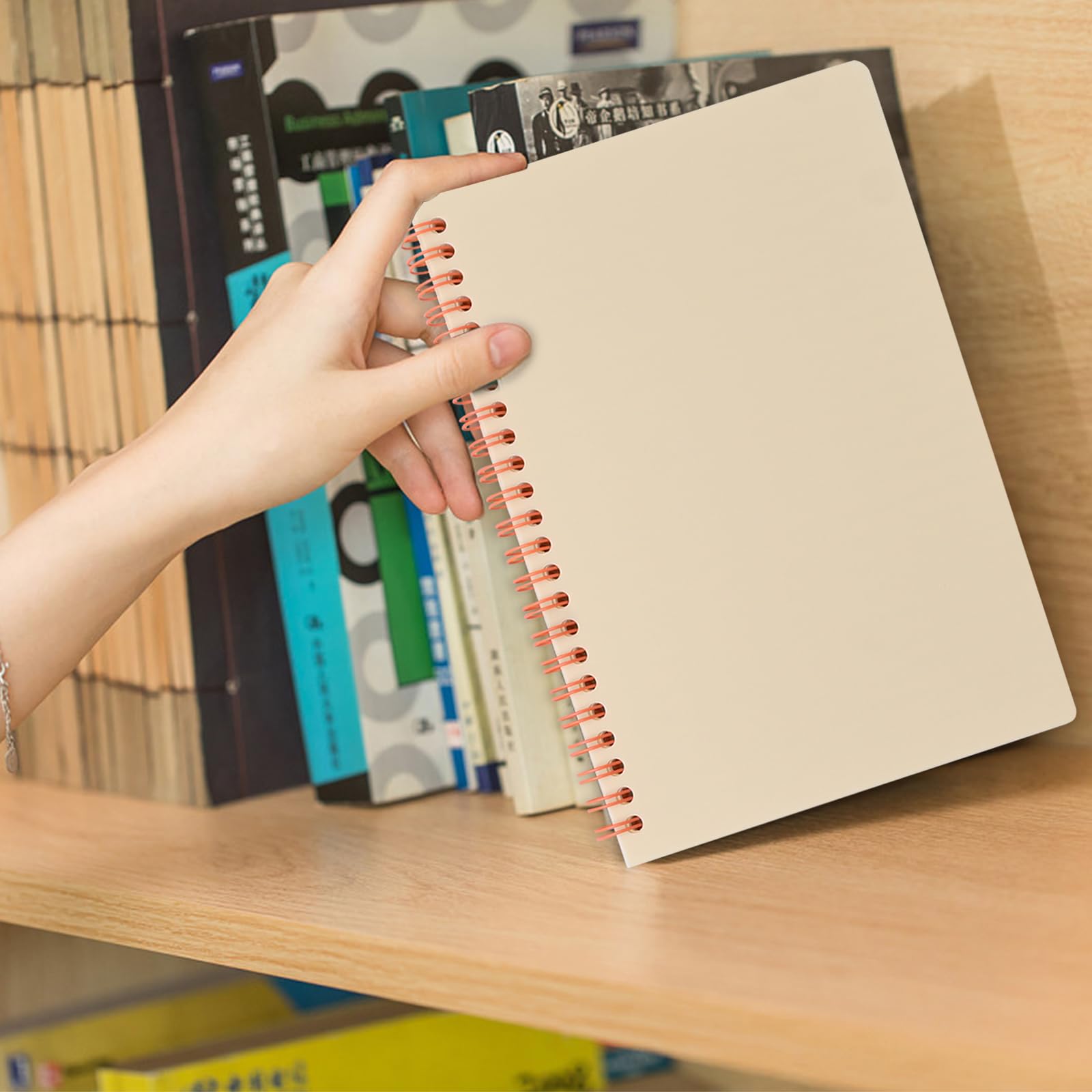 Thenshop 30 Pcs A5 Kraft Unlined Notebooks Sketchbooks Composition Notebooks Blank Journals Bulk For Students Travel School Office Supplies 60 Pages