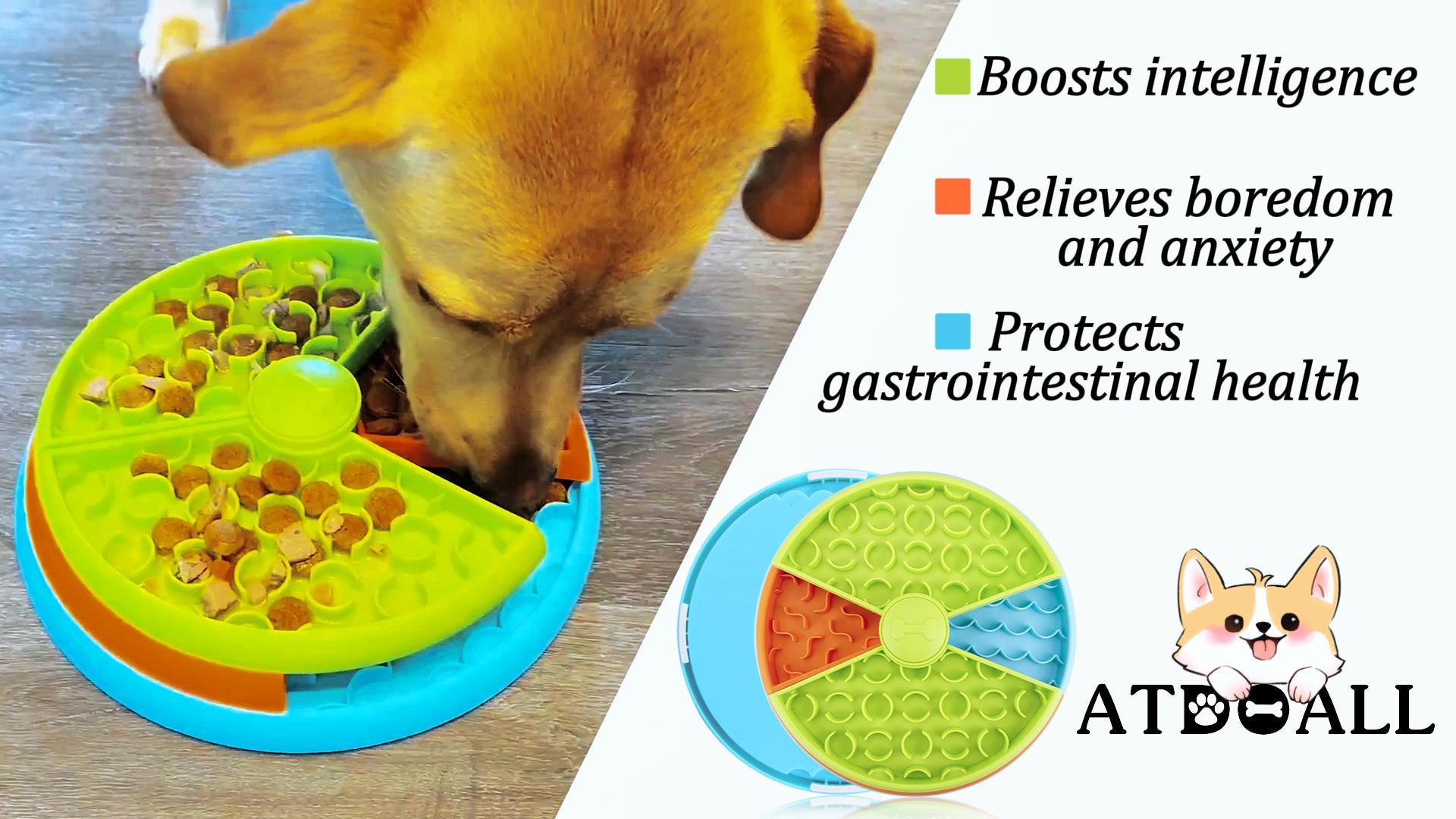 Slow Feeder Dog Bowl 3 Levels, Reduces Boredom and Anxiety, Non-Slip Interactive Puzzle Feeder, Suitable for Small/Medium/Larger Dogs - image 8