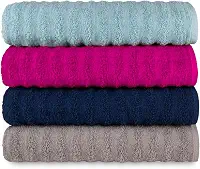 Kit 4 Toalhas Banho Banhão Gigante Super Absorção Macia - Ocean (KIT 2)