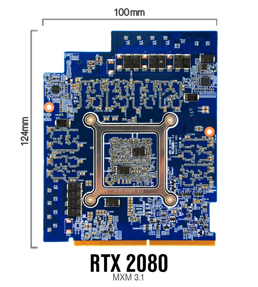 Clevo/ NVIDIA RTX 2080 8GB グラフィックボード Amazon | NVIDIA GeForce RTX 2080 8GB GDDR6 2994 CUDA N18E-G3 MXM