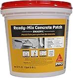 Sika - Sikacryl - Gray - Ready-Mix Concrete Patch - for Repairing spalls and Cracks in Concrete and Masonry - Textured - 1 qt (Pack of 1)