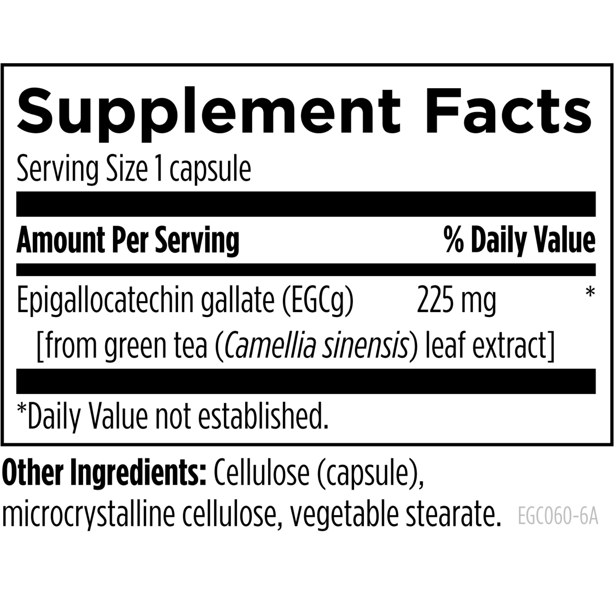 Designs for Health EGCg, Polyphenols Antioxidant Supplement, 60 Capsules — Amazon image 3