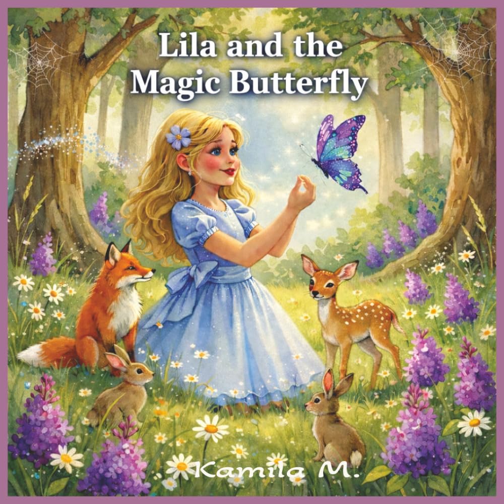 Lila and the Magic Butterfly: A Heartwarming Bedtime Story About Kindness, Friendship, and Magic for Kids Ages 3–7 (Lila´s Magical Forest)