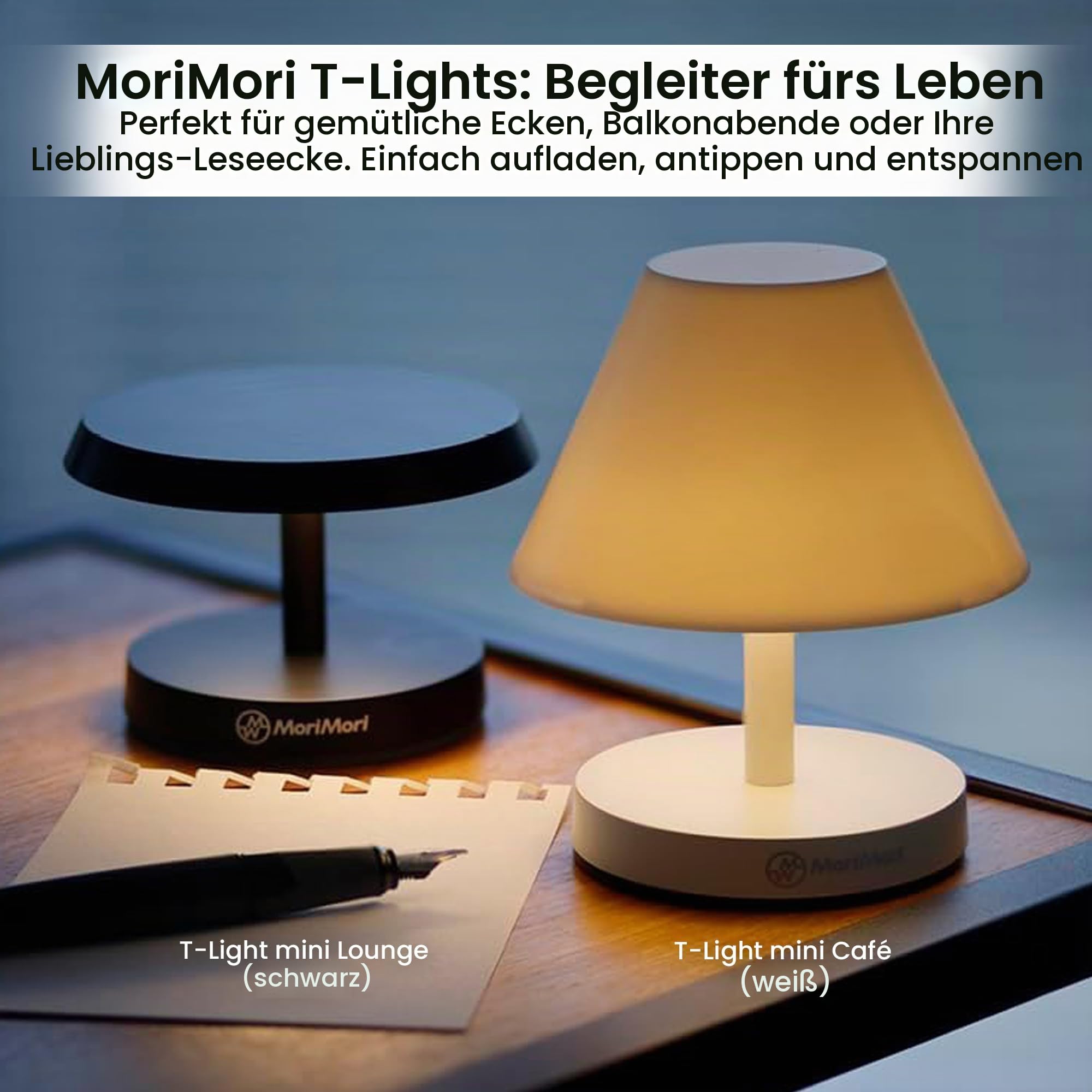 KOOKOO MoriMori T-Light mini Café (weiss)