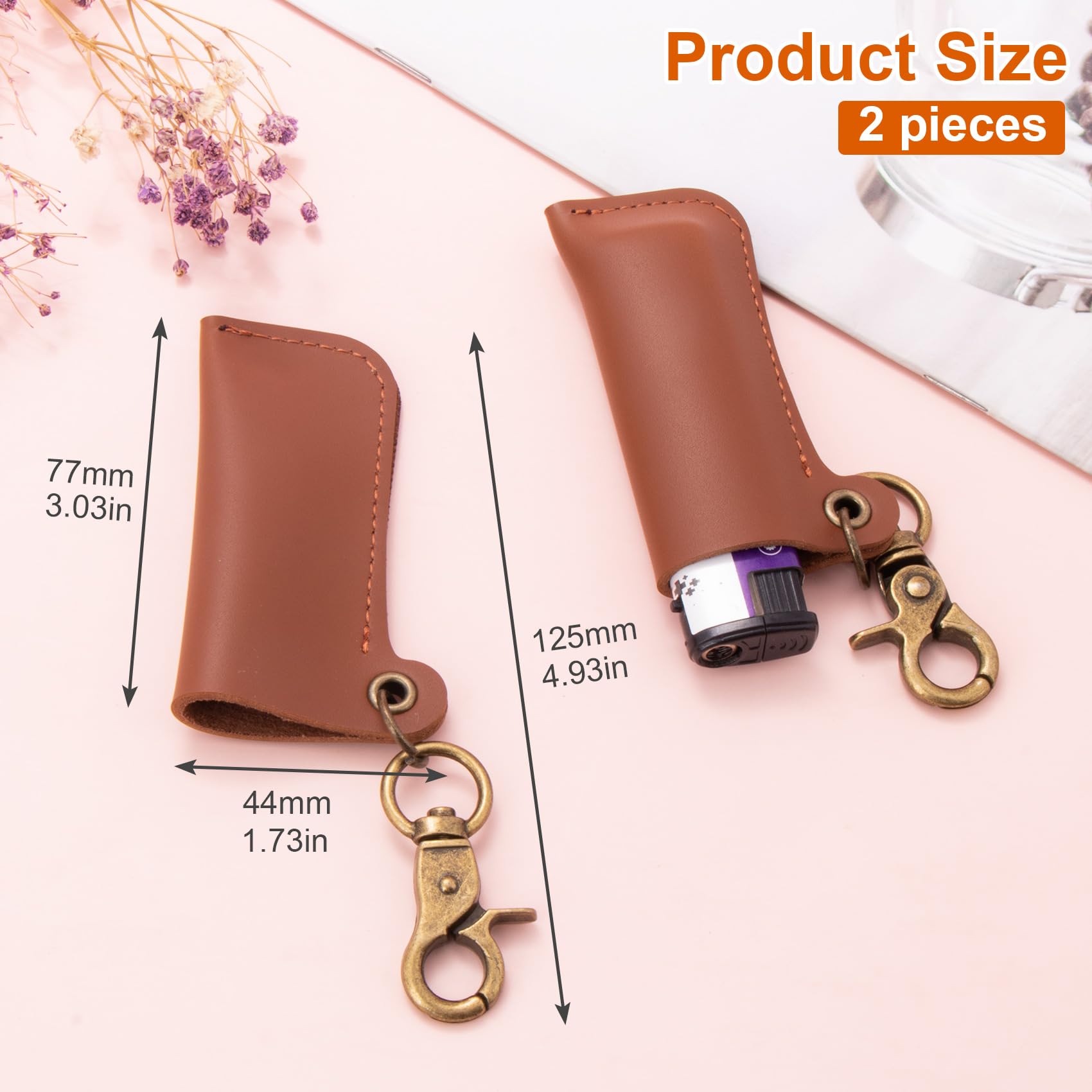 Amazon.com: CHANZET Leather Lighter Case Holder for BIC Standard