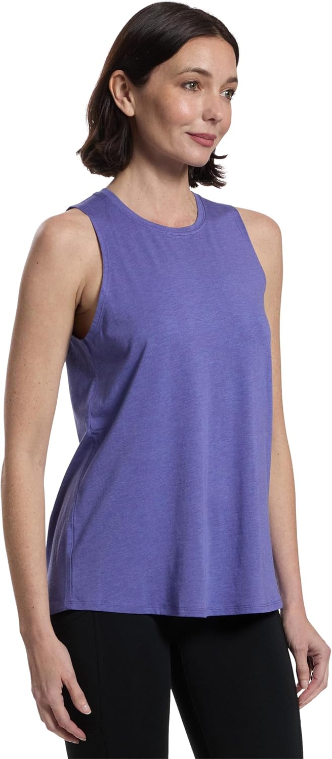 tasc Performance Women's Nola 2.0 Tank Nebula Heather Medium - Image 2