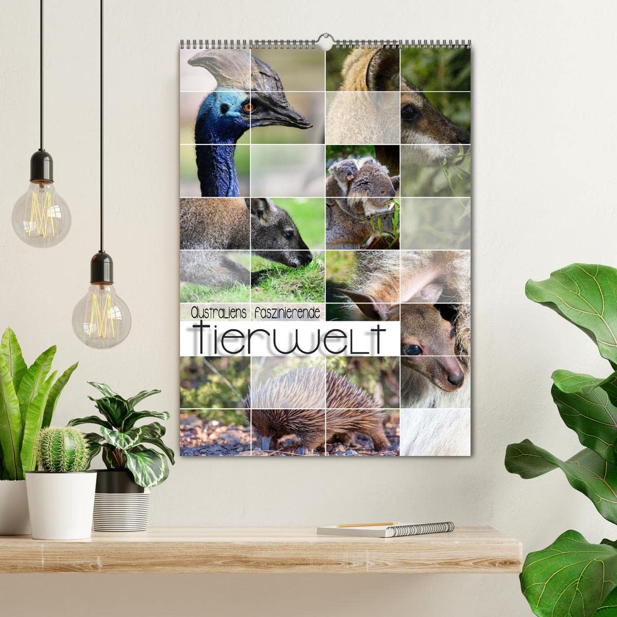 Australiens faszinierende Tierwelt (Wandkalender 2026 DIN A2 hoch), CALVENDO Monatskalender: Beeindruckende, exotische Tiere des roten Kontinents hautnah abgelichtet (CALVENDO Tiere)