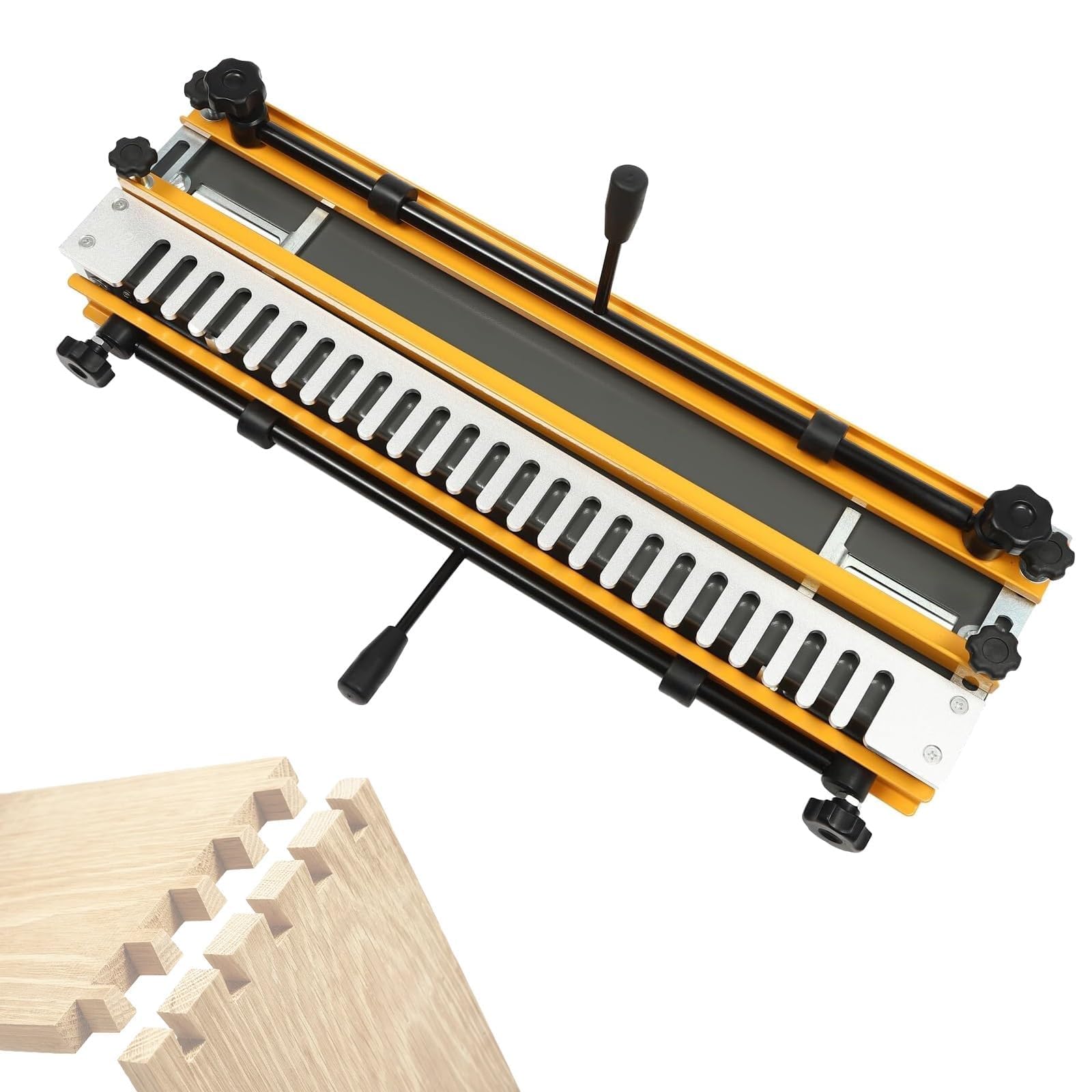 Schwalbenschwanz-Vorrichtungs-Set mit Präzisionsschablonen & Cutter für Schrank-, Schubladen- und Möbelverbindungen