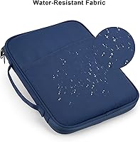 Vista 4 de Funda para iPad Pro de 11 Pulgadas, Bolso de Transporte para Tablet para iPad Pro 11 Pulgadas (M4), iPad 10.9 (10.ª Generación), iPad Air 11 Azul