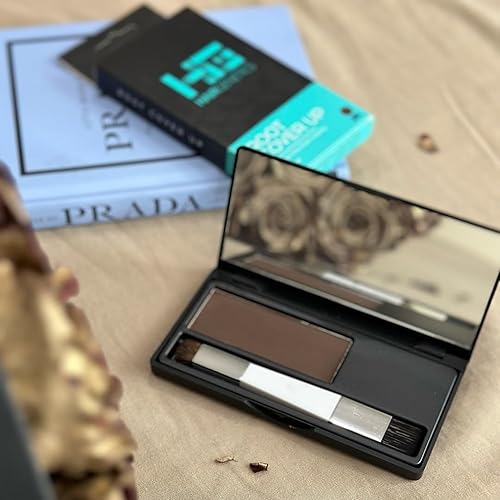 Miniatura 8 de Hair Genetics Root Cover Up Hide Your Grey Hairs Roots Nueva tecnología de polvo mineral resultados de aspecto natural en segundos en polvo de