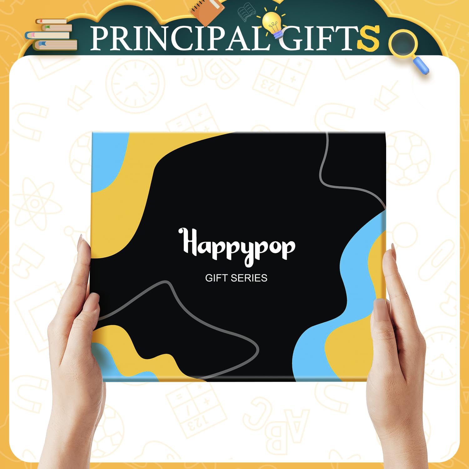 HAPPYPOP Appreciation Gift Ideas - Funny Teacher Principal Boss Coworker Employee Socks