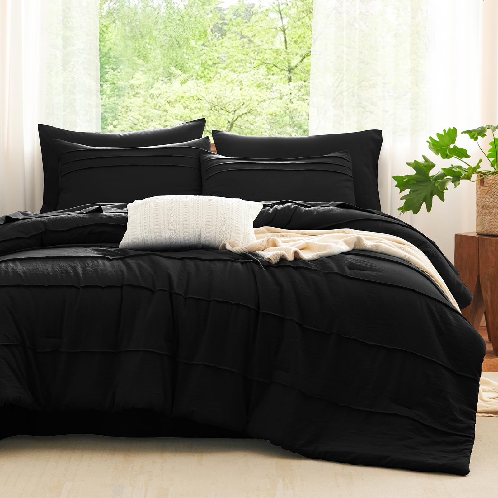 CozyLux Queen Comforter Set