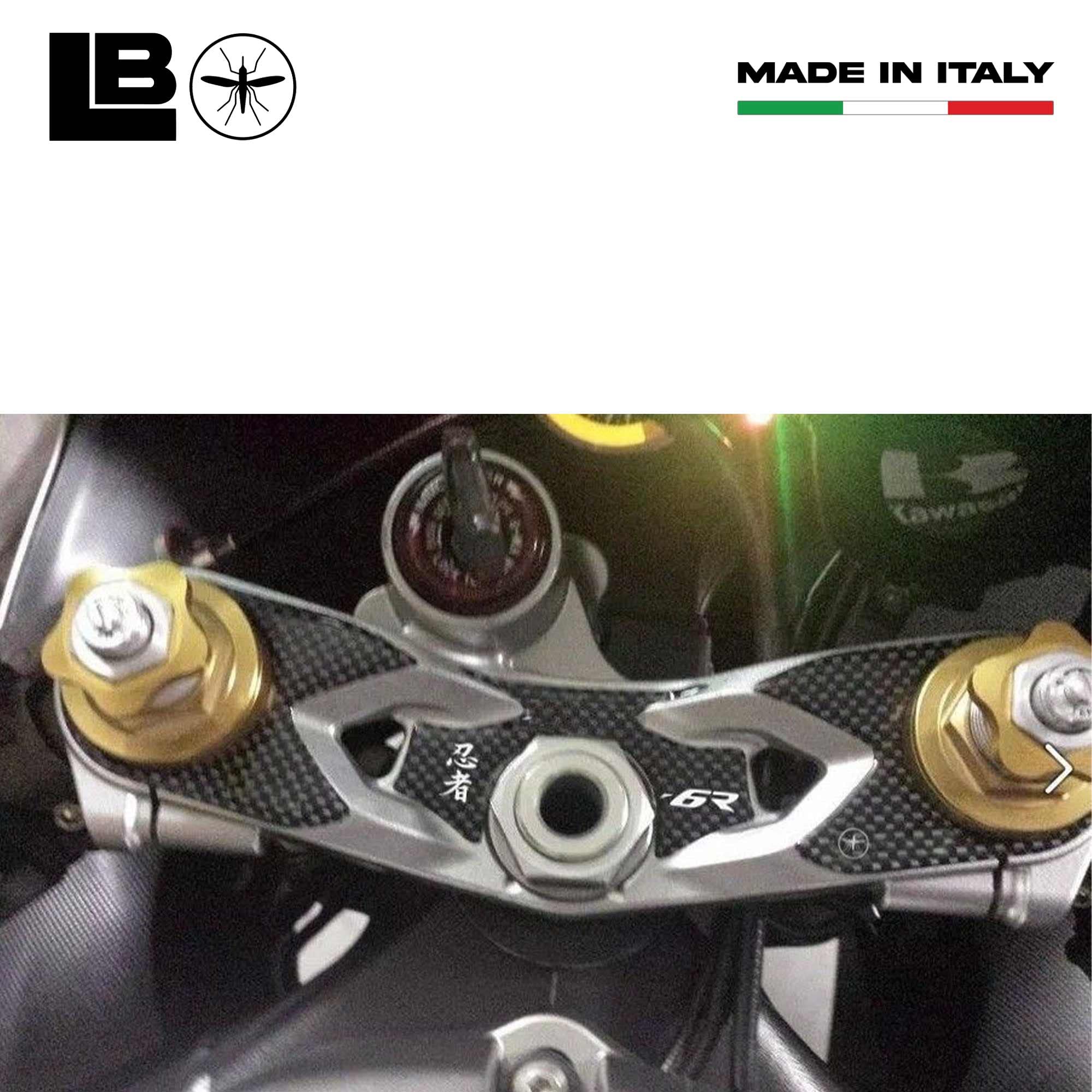 labelbike - 3D Sticker Motorcycle Steering Fork Plate Protection