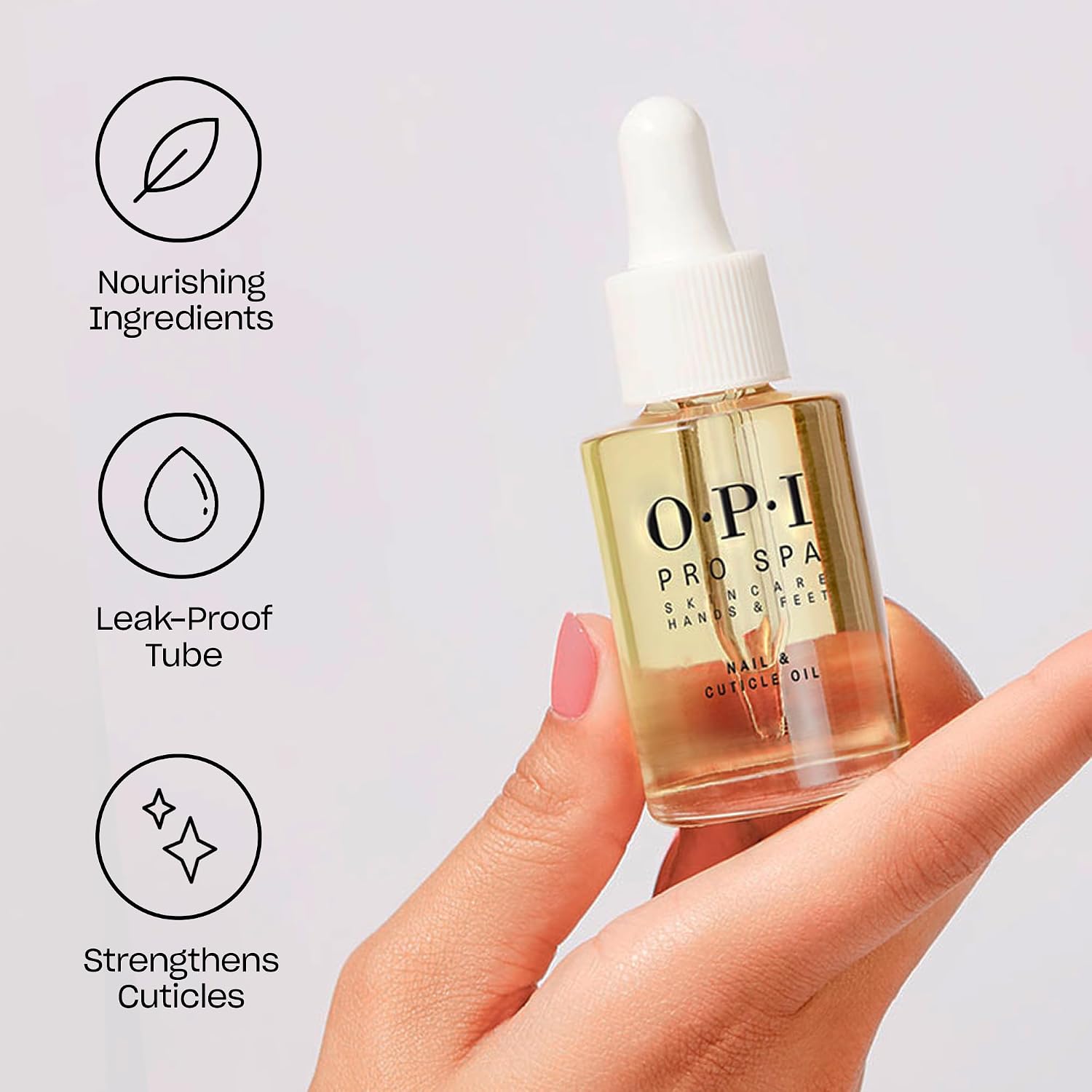 OPI ProSpa Nail and Cuticle Oil | Cuticle Oil Bottle for Nails & Dry Hands | Strengthens Cuticles for Nail Growth - photo 3