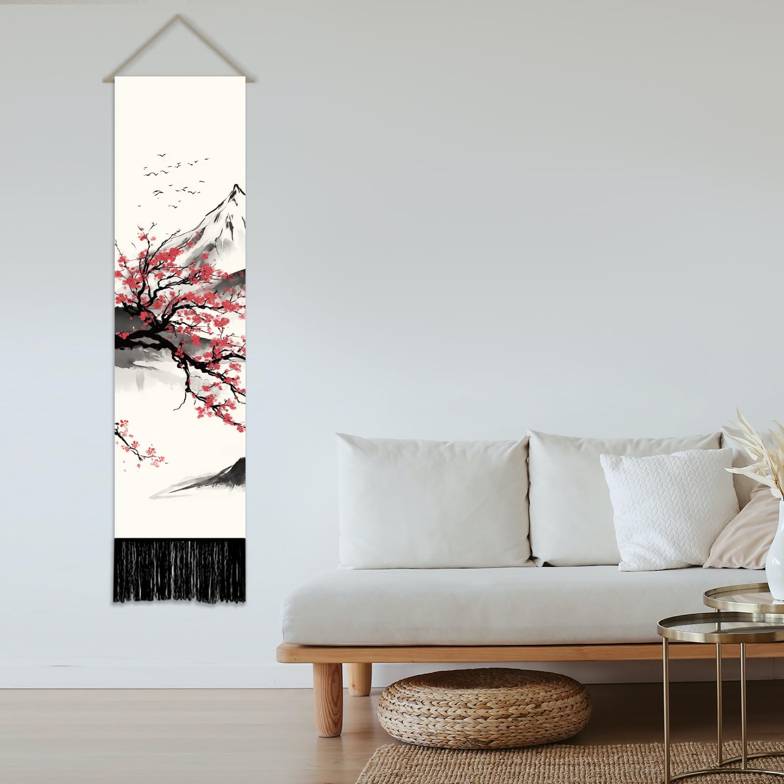 Amazon.com: SUPERDANT 2 Pcs Vertical Tapestry Set 51x13 Inch