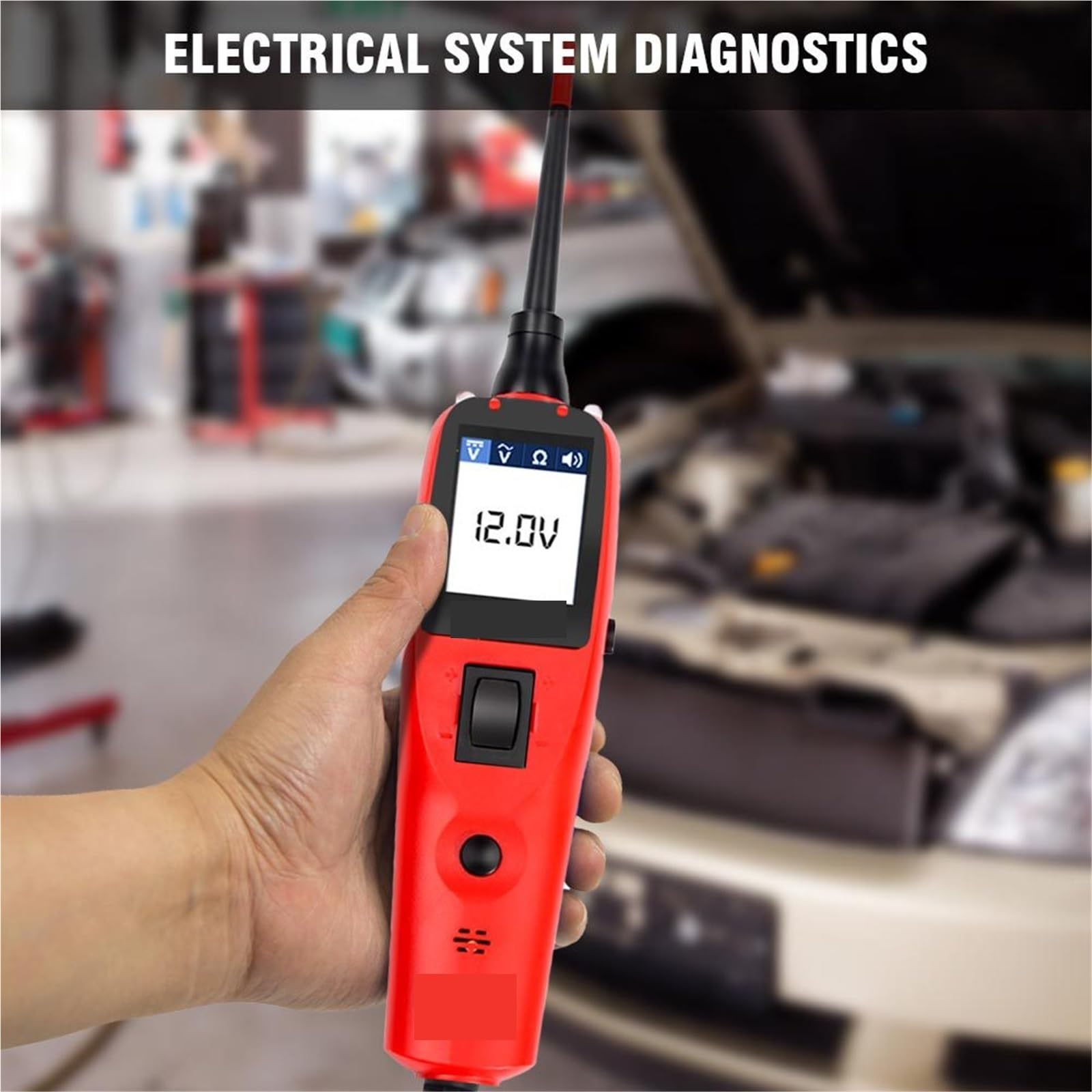 Tester elektryczny, Tester Obwodów Samochodowych, Narzędzie Diagnostyczne, 12 V, 24, Do Testowania Instrumentów, do użytku domowego