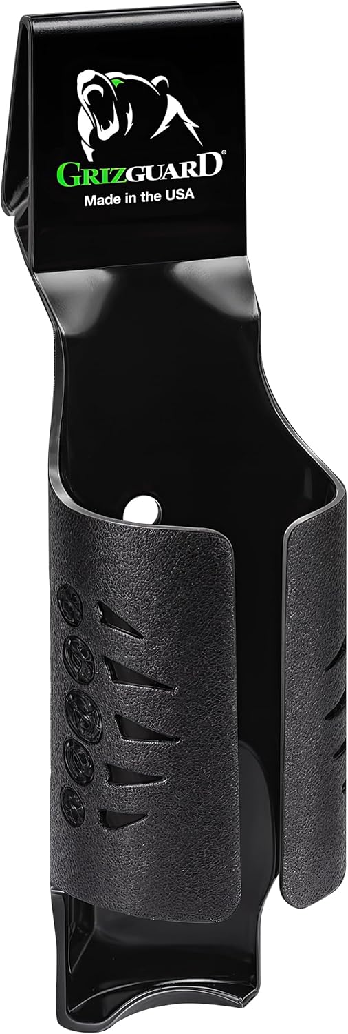 UDAP Griz Guard Bear Pepper Spray Holster, Holder with Belt Clip for Camping, Hiking, Fishing, Fits All 2-2.5″ Cans, GGH UDAP Griz Guard Bear Pepper Spray Holster, Holder with Belt Clip for Camping, Hiking, Fishing, Fits All 2-2.5″ Cans, GGH