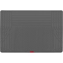 MotorTrend FlexTough SUV Cargo Liner & Car Trunk Mat - Universal Trim-To-Fit All Weather Cargo Mats for Back of SUV - SUV Trunk Mat & Trunk Liner Floor Mat Cargo Cover - Trunk Cover 47.5"in x 32.2"in