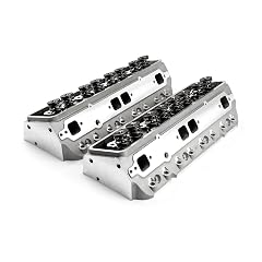 Speedmaster PCE281 2010 Compatible with Chevy SBC 350 205cc 64cc Straight Hydraulic Flat Assembled Cylinder Heads