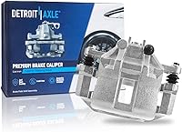 Vista 1 de Detroit Axle - Pinza de freno delantera izquierda para Kia Rio Rio5 Dodge Attitude Hyundai Accent 2006-2011 Pinza de freno de disco con soporte 2007