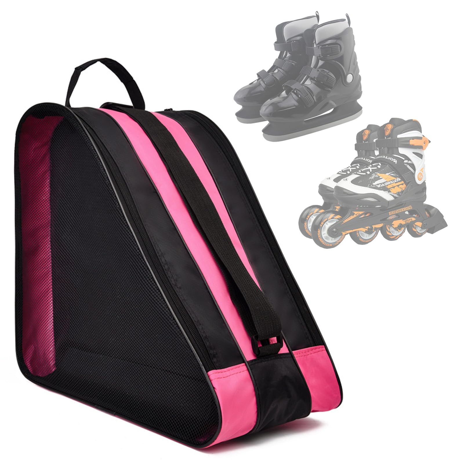 Borsa Pattini,Borsa per Pattini a Rotelle,Borsa Porta Pattini Ghiaccio,Borsa Porta Pattini,Borsa Pattini da Ghiaccio,Borsa per Pattini in linea,Borsa da Pattinaggio,Per Pattini Per Donne Uomini