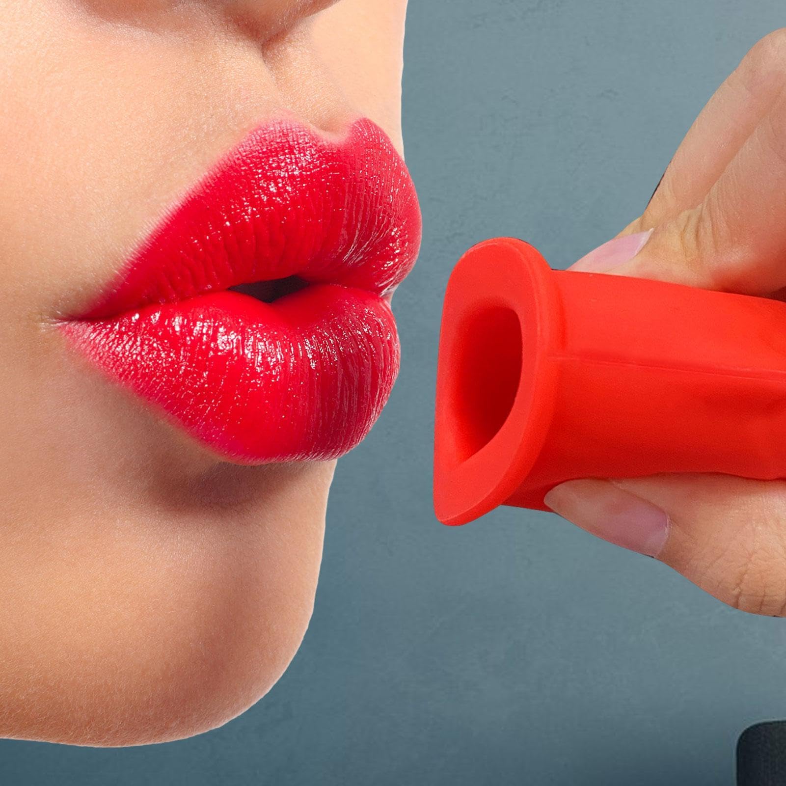 Dispositif De Remplissage De Lèvres, Potentiateur Lèvres Forme De Poisson En Silicone, Dispositif De Renforcement Des Lèvres Durable Et Outil Repulpant Ventouse Pour Soins Des Lèvres Et Une Bouche