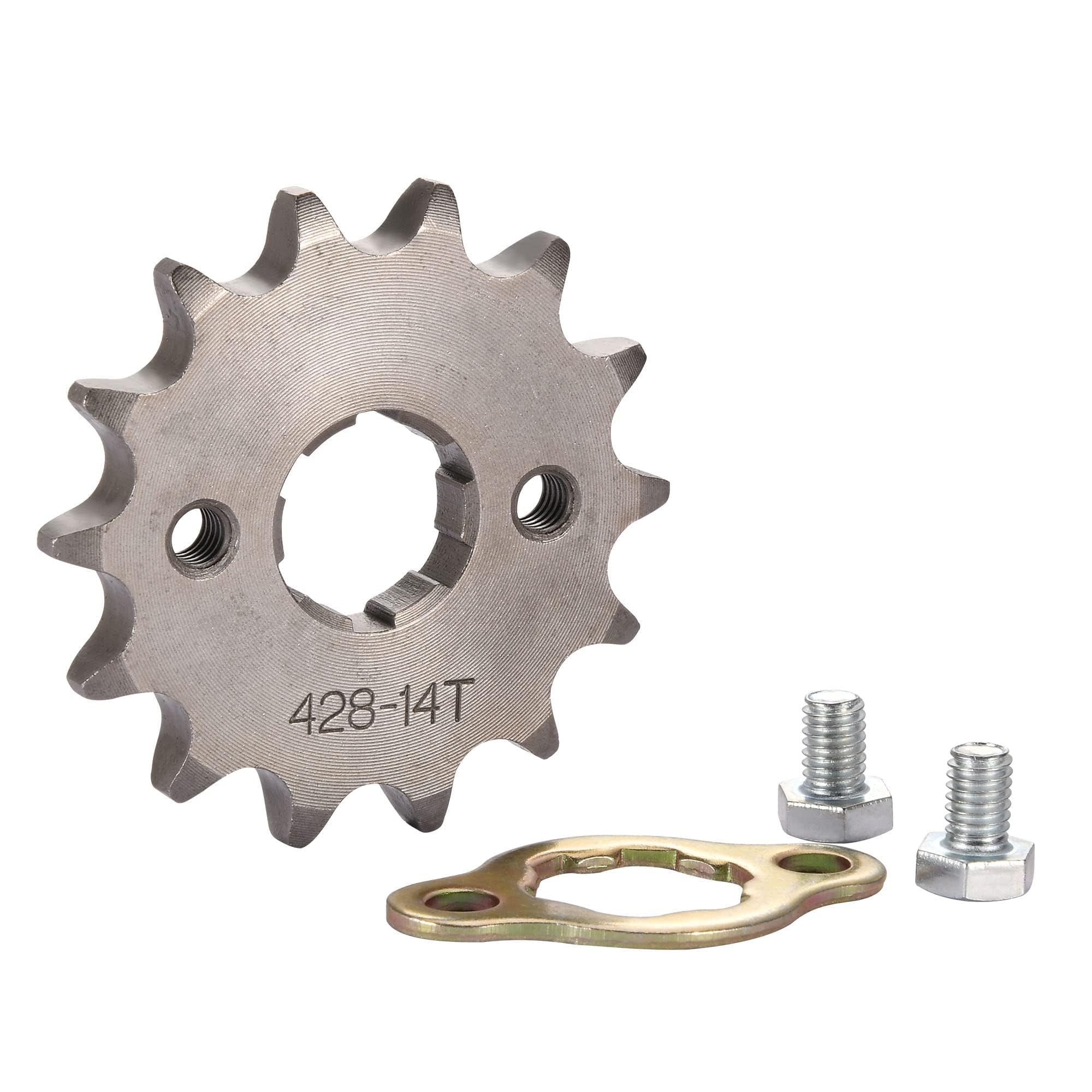 WOOSTAR Moto 428 18 Denti Pignone 20mm Sostituzione per 50cc 70cc 90cc 110cc 125cc Dirt Pit Bike Mini Bike ATV 4 Ruote Moped