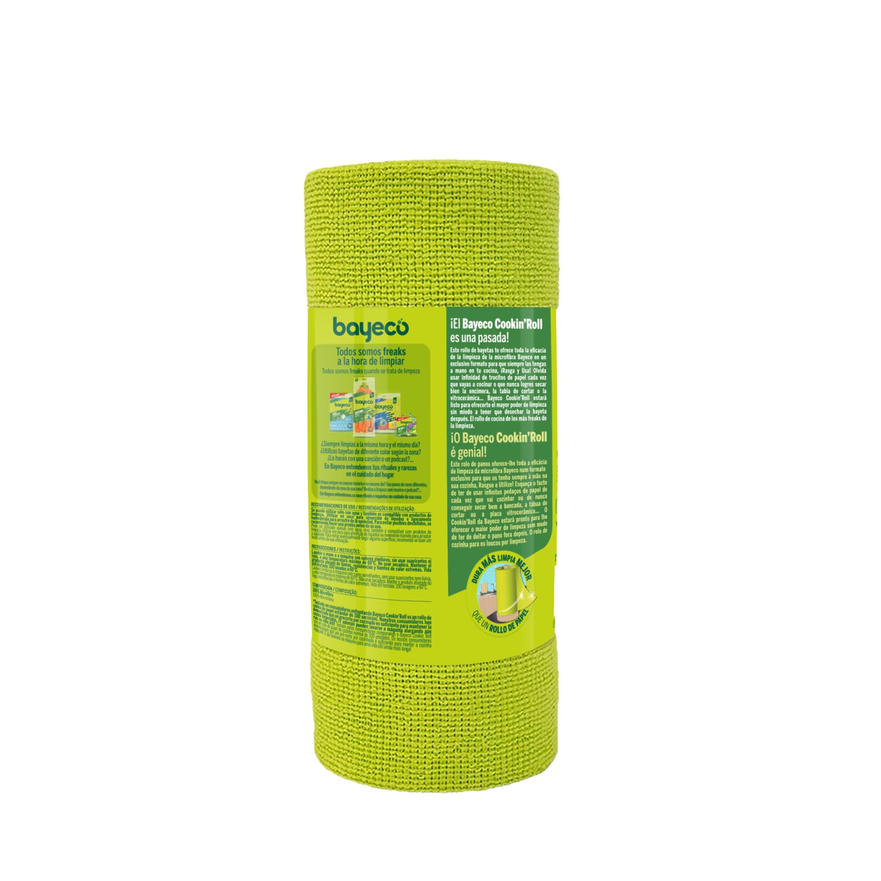 BAYECO COOKIN'ROLL Rolka Ściereczek Mikrofibra 30x22 cm 30 sztuk