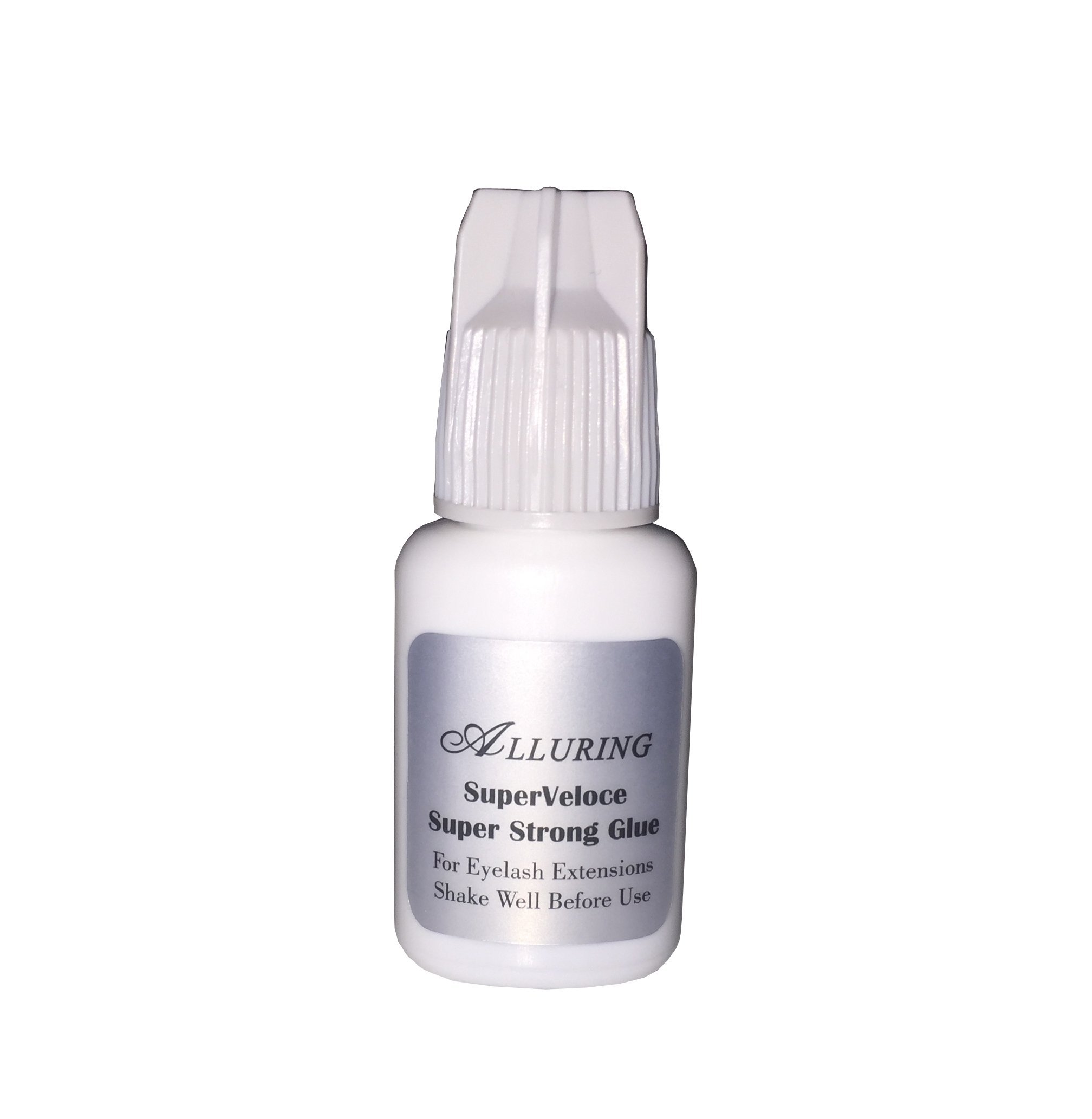 Alluring SuperVeloce Adhesive 3D Volume glue - Low Fumes, flexible size 10ml & Alluring Lash Primer