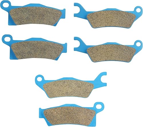 Kit de pastillas de freno de cerámica delanteras y traseras compatible con Can-Am Outlander EFI XT XT-P XMR DPS Max XTXT-PXMRDPS 450570650800R8501000