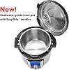instant pot duo evo plus 7.6l electric pressure cooker 10 functions in 1: steriliser slow cooker rice cooker steamer