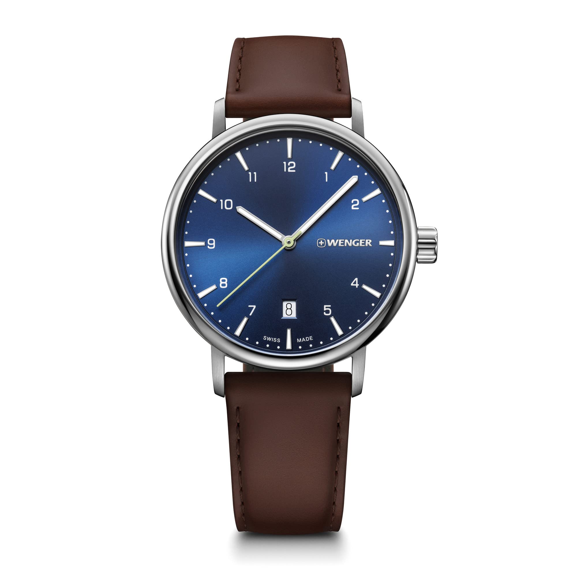WENGER Swiss Made Urban Classic Analog Blue Dial Mens Watch - 01.1731.123 (B08BPF58J9) Amazon Price History, Amazon Price Tracker