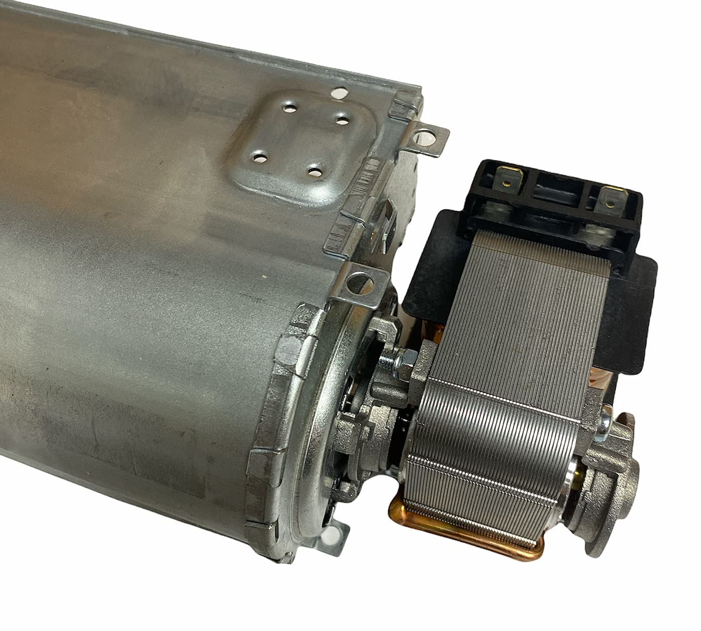 ERICAMBI, Ventilatore Tangenziale per Stufe a Pellet TGA 60/1-240/30 EMMEVI - FERGAS 113231, Ø Ventola 60mm, Dimensione Bocchetta 244x40mm, Lunghezza Totale 320mm