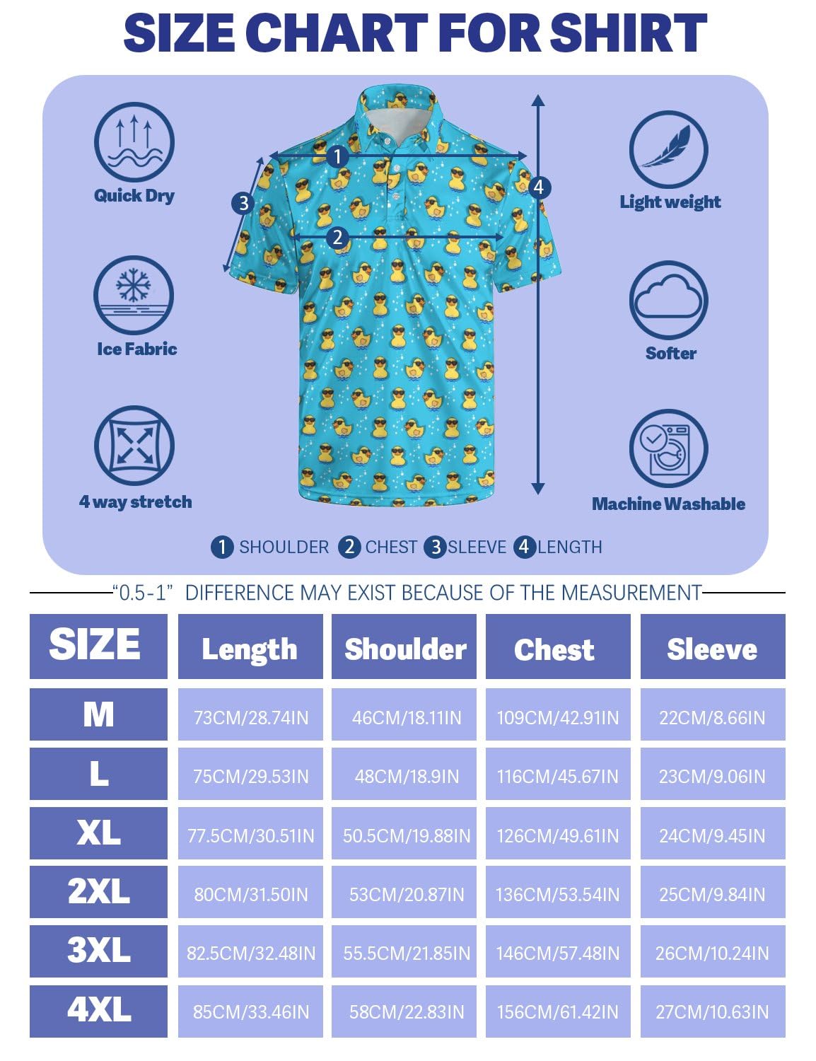 HUURAY Golf Poloshirts Lustig Herren Lustig Print Kurzarm Schnell Trocknende Poloshirt Hawaii Poloshirt Golf Outfit | Lustiges, feuchtigkeitsableitendes Golf-Shirt, schnelltrocknend, kurzärmelig, atmungsaktiv, lässiger Druck, Poloshirt