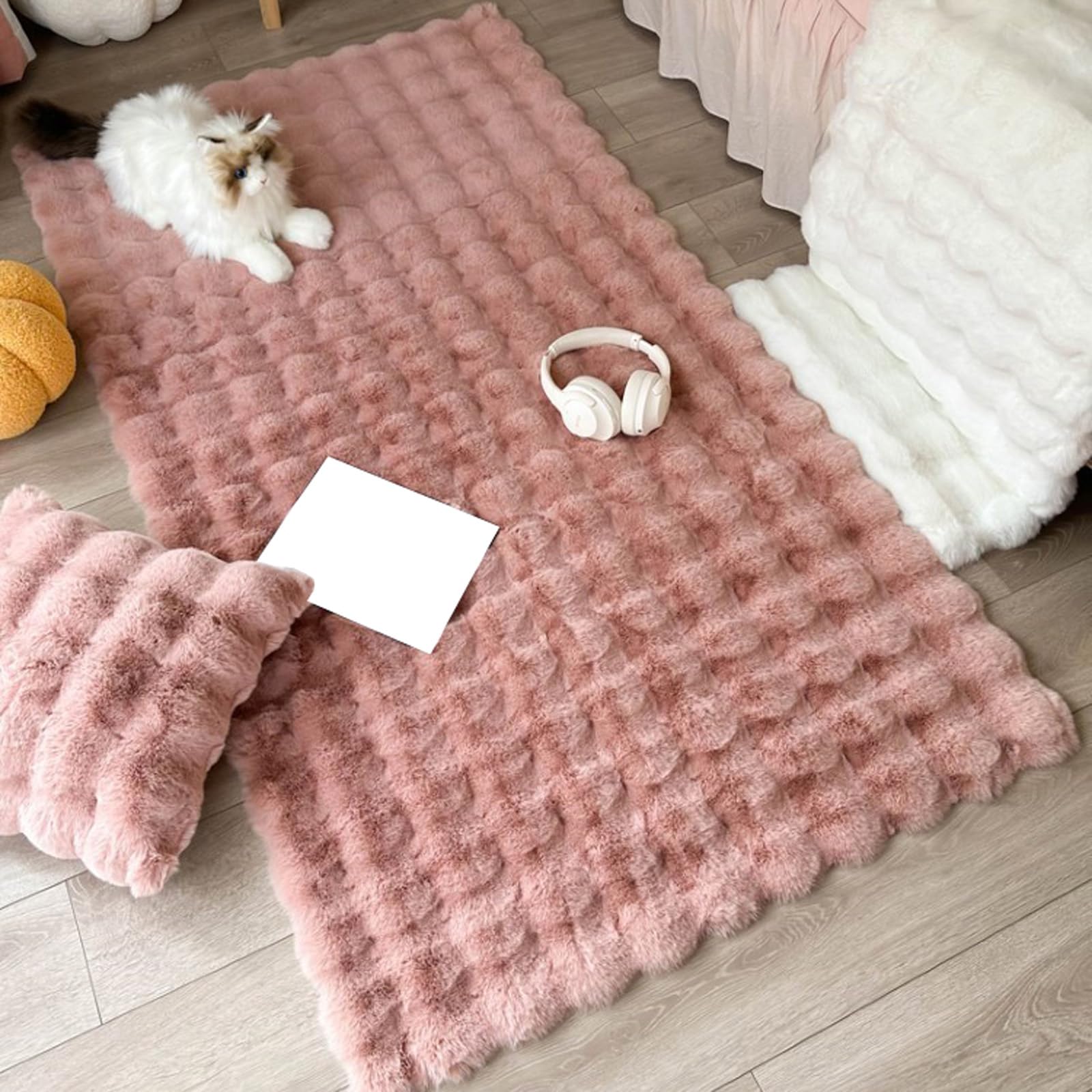 Tapis lavable en machine pour éliminer la poussière du salon sans effort