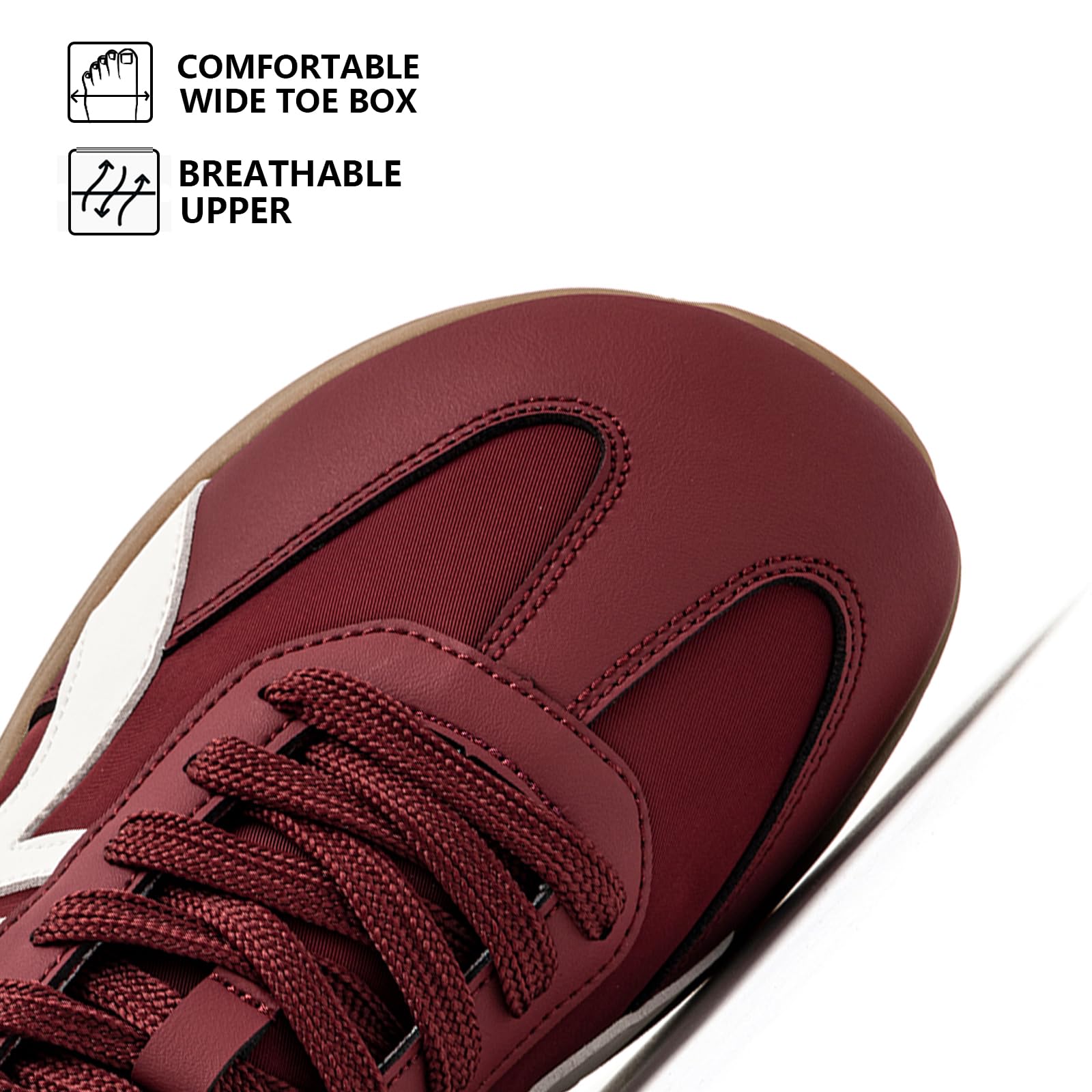 HOBIBEAR Zapatos descalzos unisex | puntera ancha | zapatillas transpirables para el tiempo libre - 3