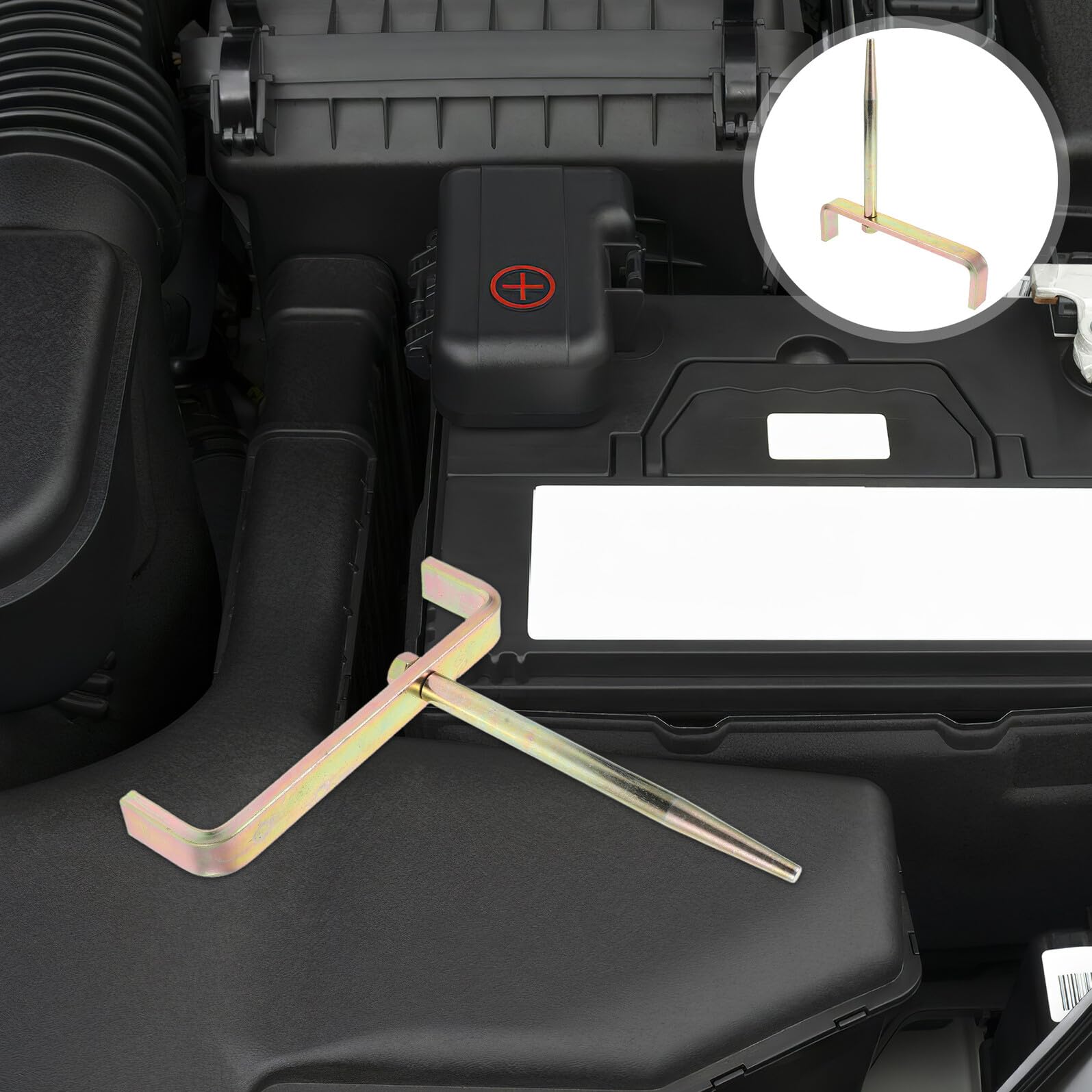 HEMOTON Lot de 2 Supports de Culasse Moteur Automobile en Métal Résistant à Haute Température, Accessoires Polyvalents pour Entretien et Réparation de Voitures et Camions, Support