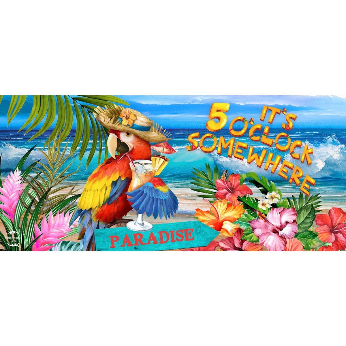 Briarwood Lane 5 O'clock Paradise Mini Mat