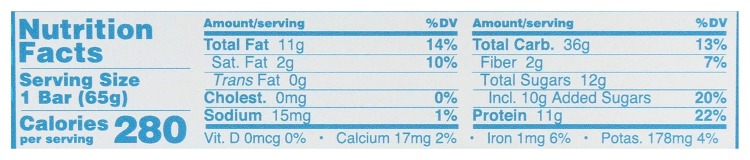GOMACRO Organic Peanut Butter Macrobar 12 Count, 2.3 OZ