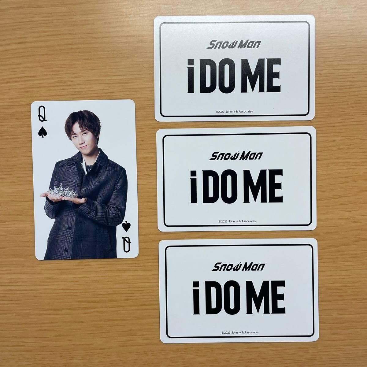 Amazon.co.jp: Snow Man IDOME トランプ 阿部亮平 : おもちゃ
