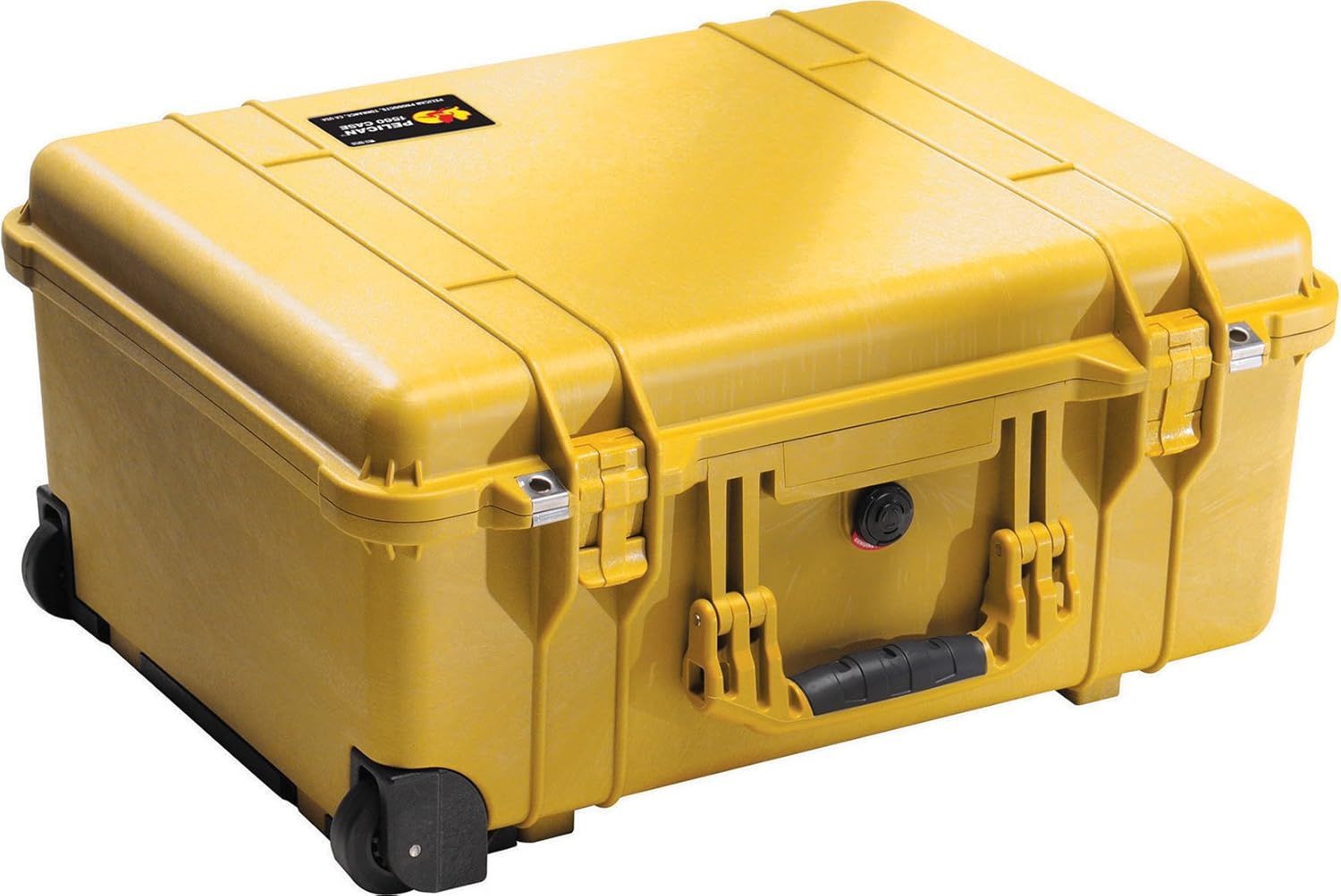 Pelican 1560 Camera Case With Foam (Yellow)