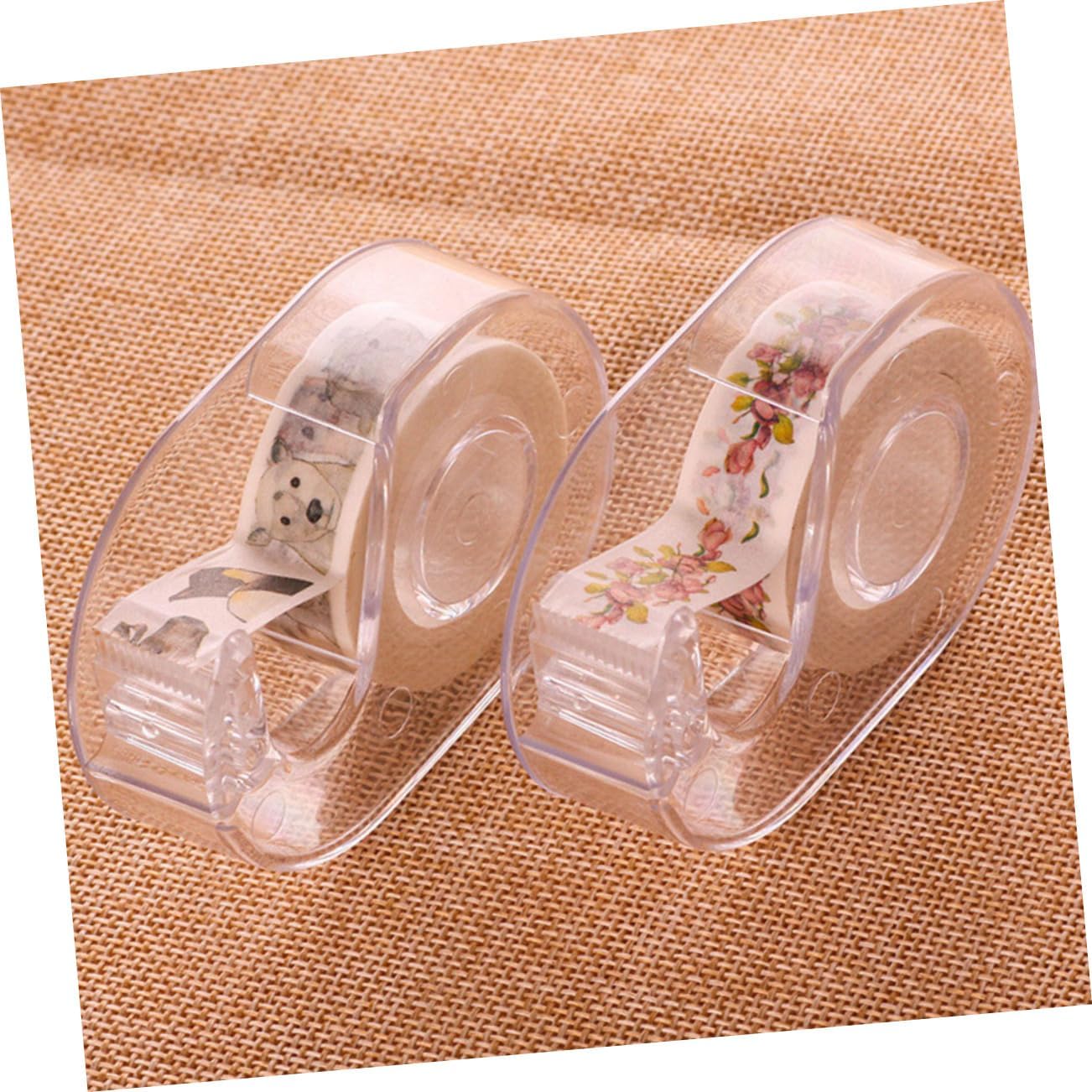 2pcs Plastic Tape Dispenser for 1.5cm Tape, Portable Holder image 5