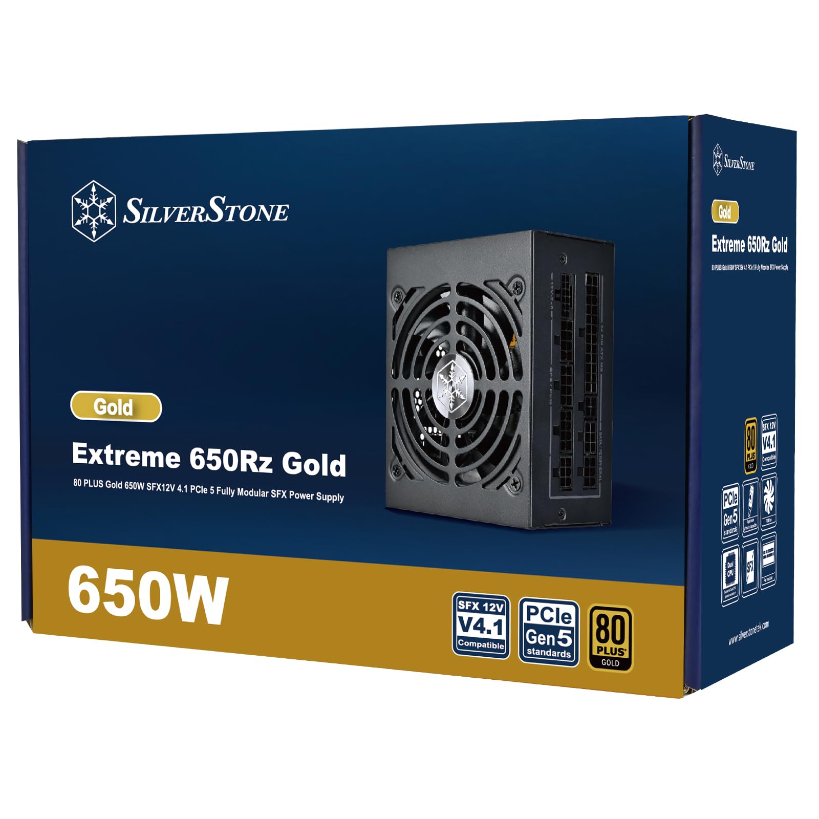 Amazon | Silverstone PC電源ユニット 650W SST-EX650R-GM SFX12V 4.1