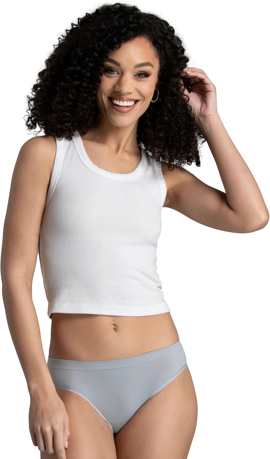 Fruit of the Loom Women's No Show Seamless Underwear, Amazing Stretch & No Panty Lines, Available in Plus Size - Image 5