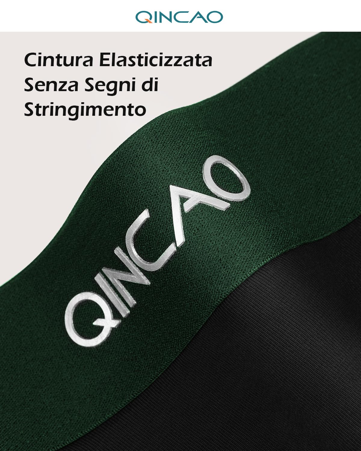 QINCAO Boxer Uomo Cotone 3 Pezzi - Mutande Uomo Senza Etichette, Confortevoli e Traspiranti, Confezione Portatile da Viaggio