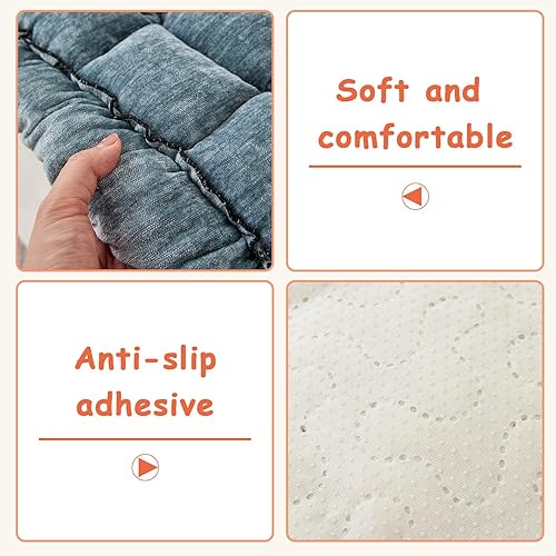 Miniatura 3 de Funda protectora para sofá para perros, fundas pesadas para sofá para mascotas, fundas de sofá lavables y antideslizantes para cama de mascotas