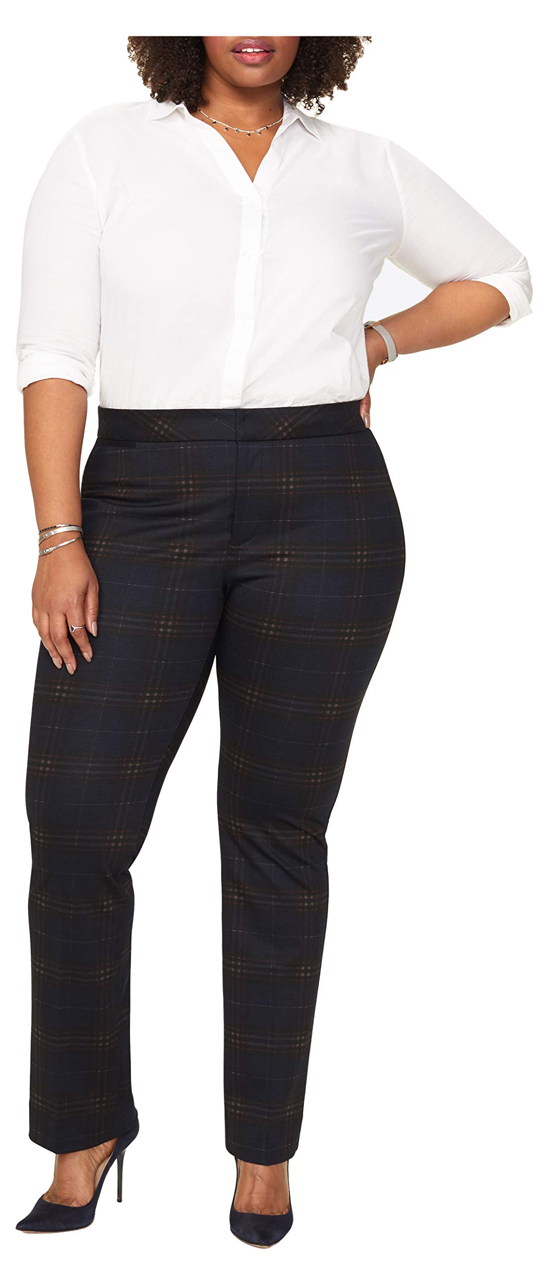 NYDJWomen's Plus Size Slim Trouser Pants