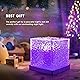 TAWZIX Acrylic Romantic Ocean Wave Night Light Projector Lamp, 3D Water Wave Effect, LED Projection Lamp for Bedroom Decor, Remote Control (Cube Shape) Multicolor Product Image 4