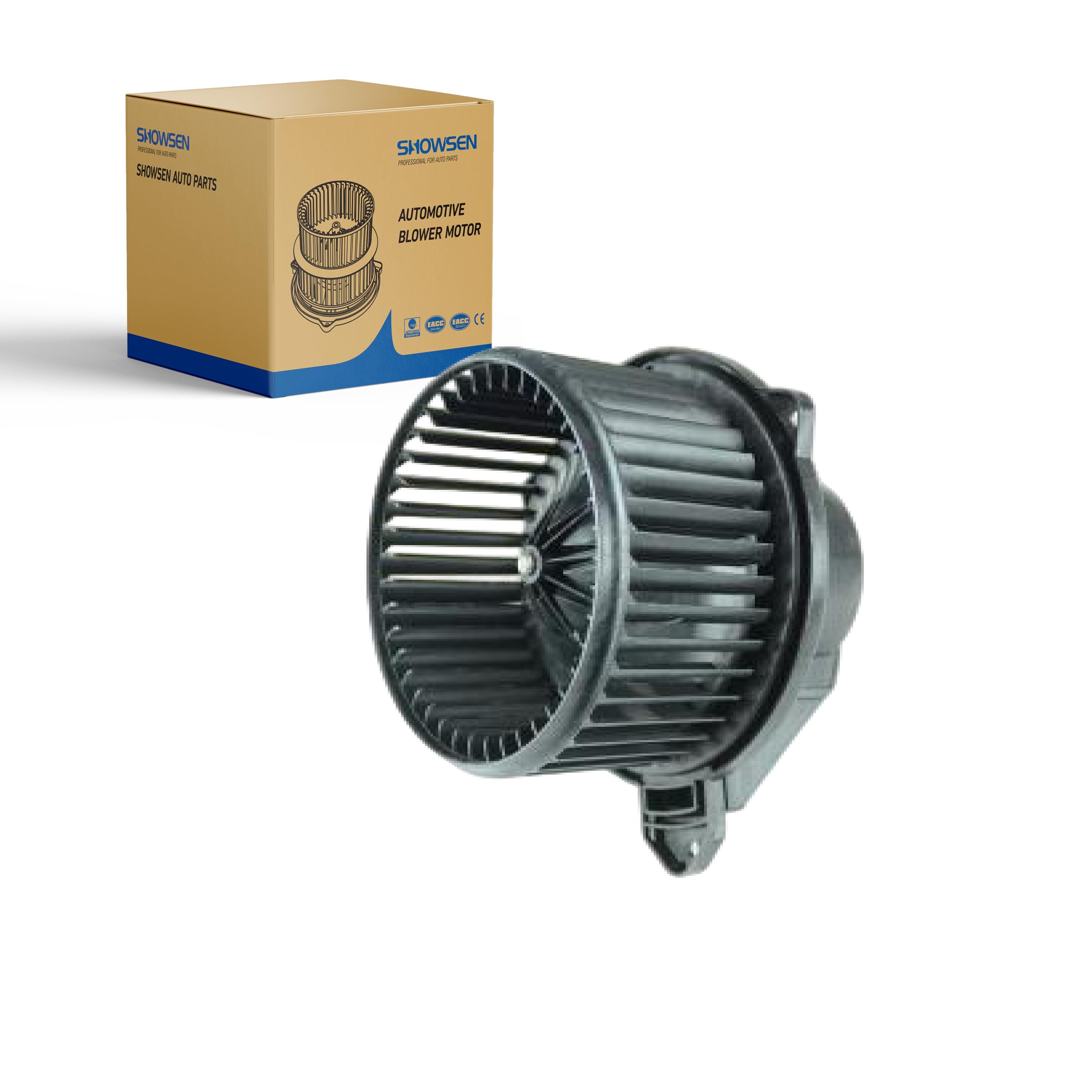 SHOWSEN PM9198 HVAC Heater Blower Motor W/Fan Cage Fit 2002-2008 Dodge Ram